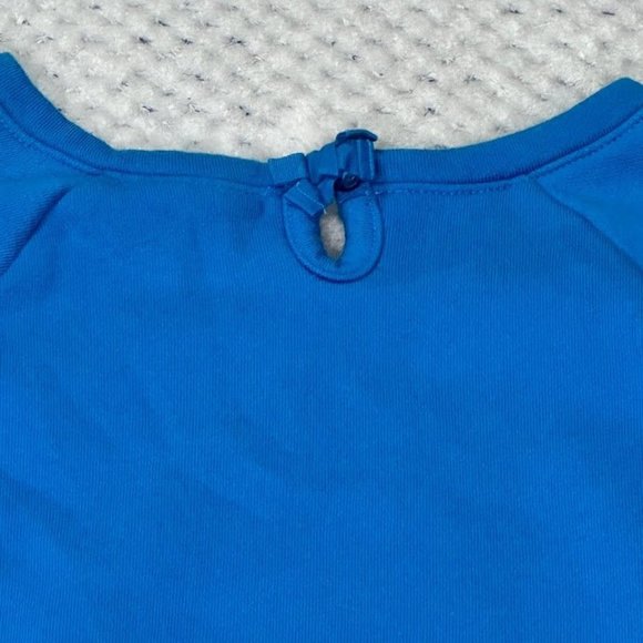 Lands' End Kids Pullover Sweater Size Large Haileys Comet Blue Long Sleeve Top - Picture 4 of 11